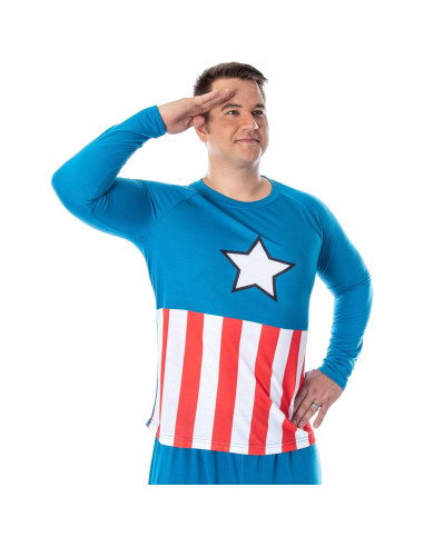 Conjunto de pijama 2 piezas Capitán América Intimo Grande