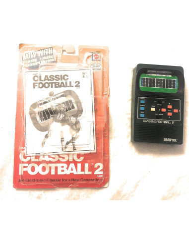 Juego de Fútbol Electrónico Mattel 2 para 1-2 Jugadores