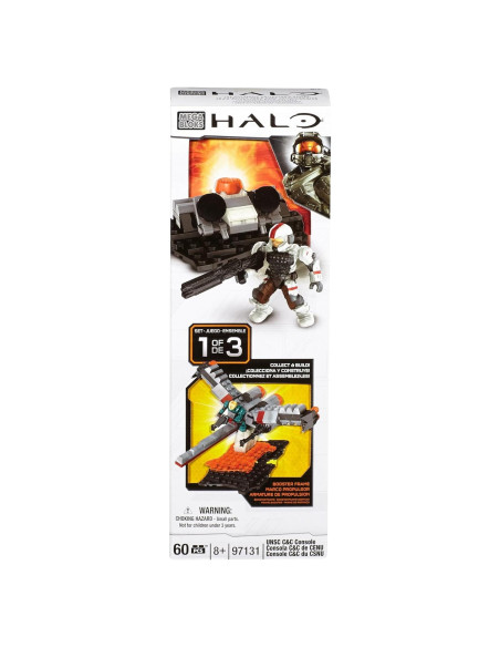 Mega Bloks Halo Consola C&C UNSC Construible con Marine