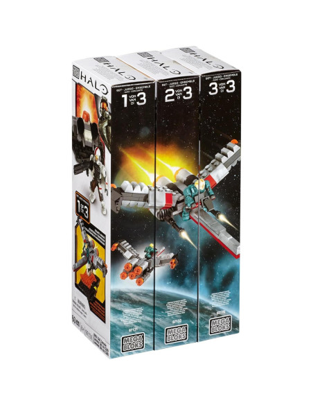 Mega Bloks Halo Consola C&C UNSC Construible con Marine