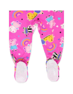Pijama de una pieza Peppa Pig para niñas 4T - Rosa 2