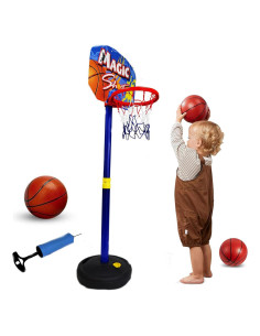 Aro de Baloncesto Ajustable BPC para Niños 1.07-1.68m