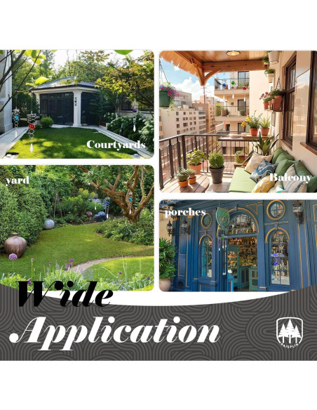 5PCS Molinete Cola Espiral Raisaplin - Esferas de Vidrio 11.4cm