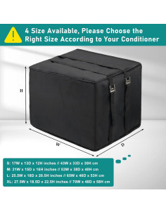 Cubierta de Aire Acondicionado de Ventana Luxiv Invierno 43.2x30.5cm 2