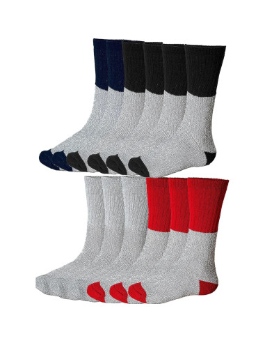 Calcetines Térmicos Debra Weitzner 12 Pares Unisex Aislantes