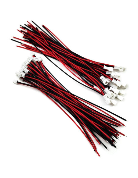 20 Pares Conectores Micro JST 1.25mm Macho y Hembra 10cm 20 Pares Conectores Micro JST 1.25mm Macho y Hembra 10cm