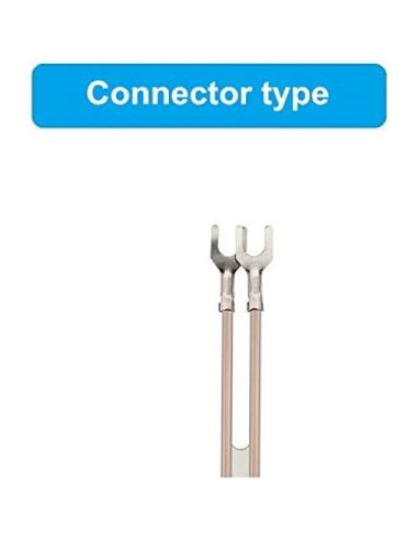 Antena FM 300 Ohm Ancable Tipo T 1.8m para Receptores Estéreo