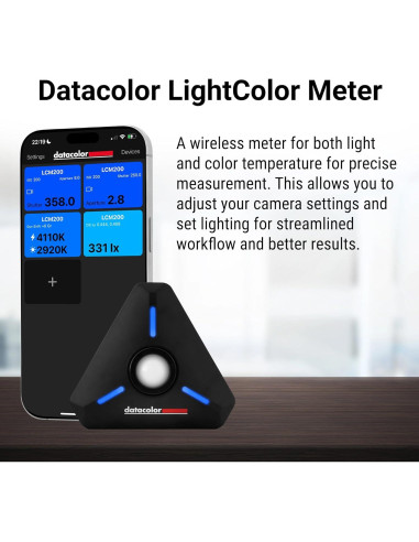 Medidor de Luz y Color Datacolor LCM200 - Bluetooth, Portátil