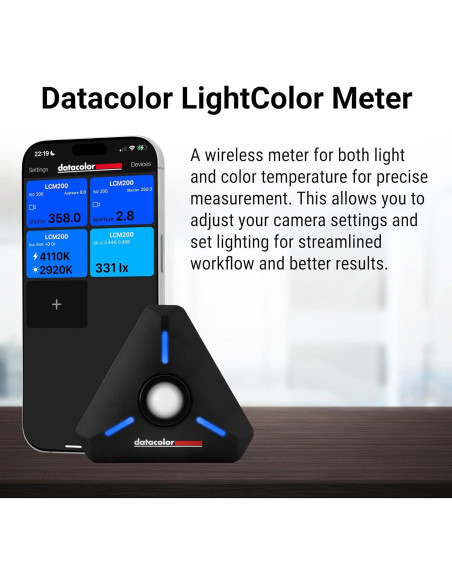 Medidor de Luz y Color Datacolor LCM200 - Bluetooth, Portátil