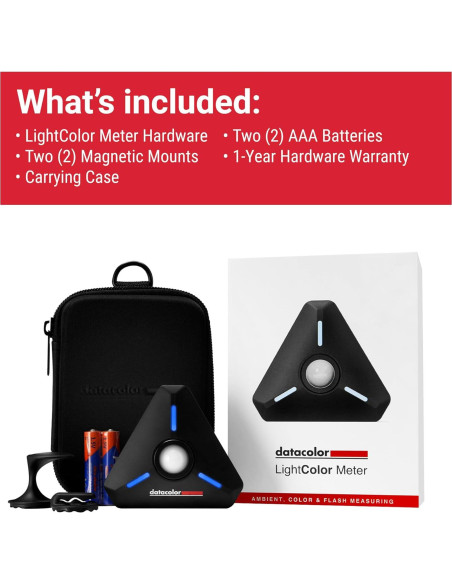 Medidor de Luz y Color Datacolor LCM200 - Bluetooth, Portátil