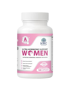 Suplemento Hormonal Natural NWC Naturals A - 180 Cápsulas