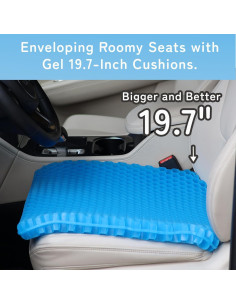 Cojín de Gel XXL XSIUYU 50x50 cm Alivio Dolor Espalda 2