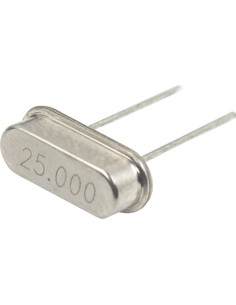 10 Osciladores de Cristal de Cuarzo 25MHz HC-49S Risingsaplings 2