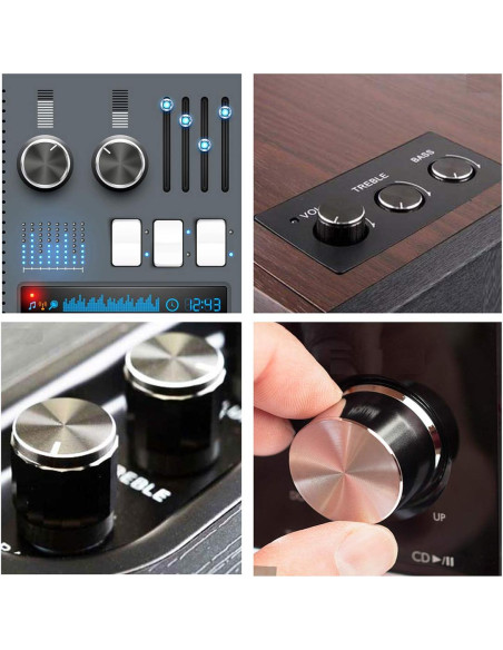 Kit de Potenciómetro Rotativo Lineal 21 Piezas DaFuRui