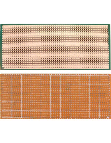 Kit de 10 Placas PCB Universales Yidab 65x145mm para Soldadura