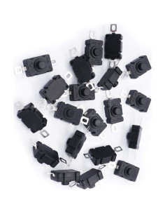 Interruptor de Botón Mini TWTADE 20 Piezas 250V 1.5A 2