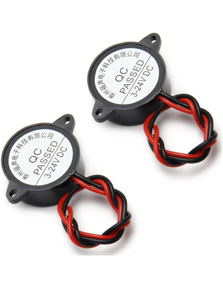 Zumbador Electrónico Fielect 12V 90dB Sonido Continuo