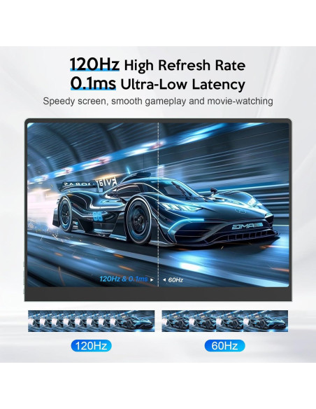 Monitor Portátil OLED 16" XBONFIRE 3K 2880x1800 120Hz Monitor Portátil OLED 16" XBONFIRE 3K 2880x1800 120Hz