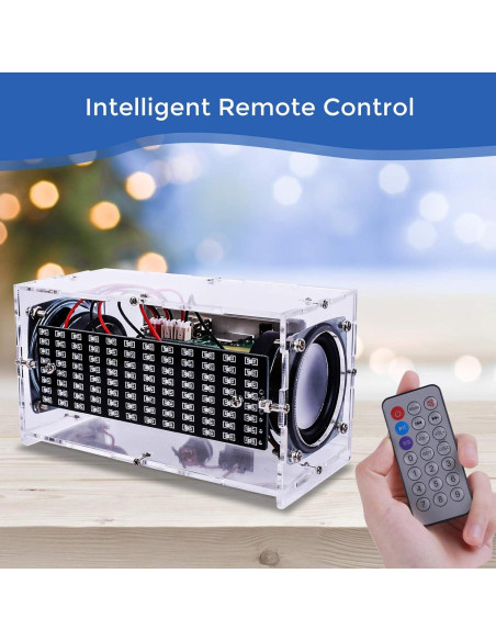 Kit de Altavoz Estéreo MiOYOOW Bluetooth DIY 5W con LED