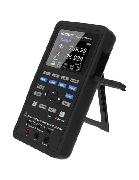 Medidor LCR Hantek 1832C-7 Portátil con Pantalla LCD 2.8"