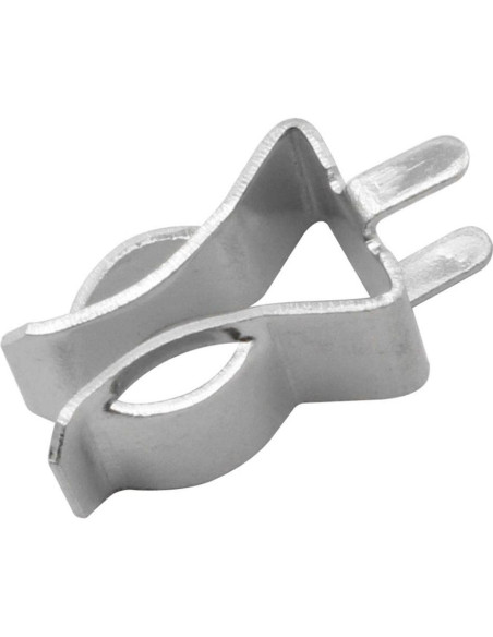 Clip de Soporte para Fusibles de Estaño Niquelado 30PCS 6x30mm