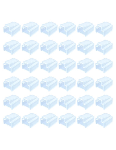 36 Conectores RJ45 Tapa de Polvo Protector PoParttg