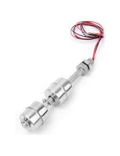 Sensor de Nivel de Agua Caredy 100mm Doble Flotador Acero Inoxidable