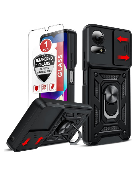 Funda LeYi para TCL 50 LE 4G con Protector de Pantalla 9H