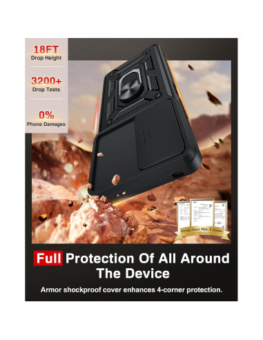 Funda LeYi para TCL 50 LE 4G con Protector de Pantalla 9H