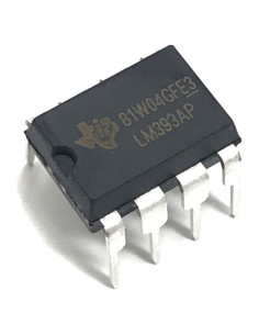 Comparador Diferencial Doble LM393AP TI DIP-8 Paquete de 5