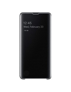 Funda Protectora Clear View Folio Samsung Galaxy S10+ Negra