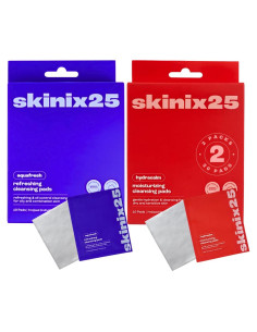 Almohadillas Limpiadoras Skinix25 - 20 Toallitas Hidratantes