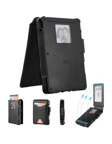 Billetera Bifold Minimalista Air Pro con Pantalla E-Ink 3.81 cm