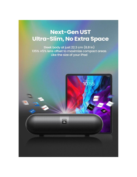 Proyector Láser Yaber K300s 4K Ultra Corta Distancia WiFi Proyector Láser Yaber K300s 4K Ultra Corta Distancia WiFi