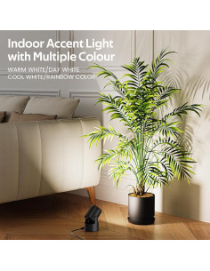 Lámpara LED Spot RGB Lenarinter LTUS-SPL-0318, 20 Colores 2