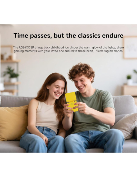 Consola de Juegos Retro Anbernic RG34XXSP 64GB Plegable IPS 3.4"