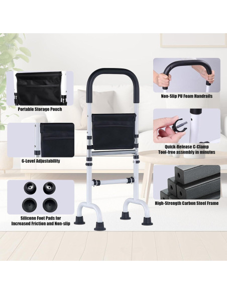 Asistente de Levantamiento Ajustable para Ancianos - 136 kg