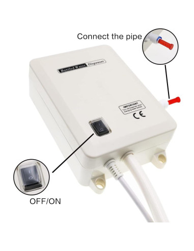 Bomba de Agua Embotellada Eléctrica TDRRICH 5 Galones 110V