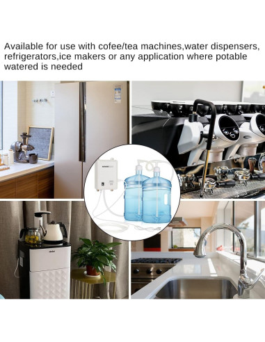 Bomba de Agua Embotellada Eléctrica TDRRICH 5 Galones 110V