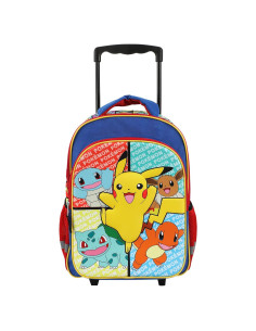 Mochila Rodante Juvenil Bioworld Pokemon Pikachu 16"