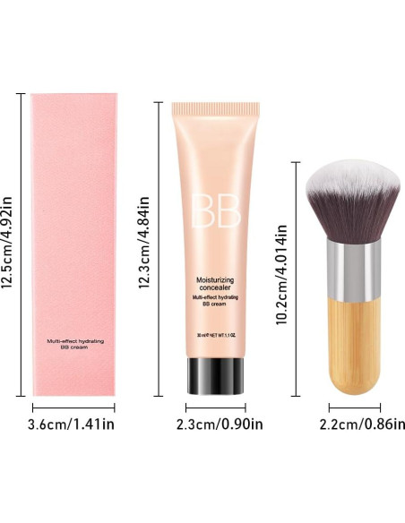 BB Cream Maquillaje CAKAILA 32.5 ml Piel Clara Hidratante