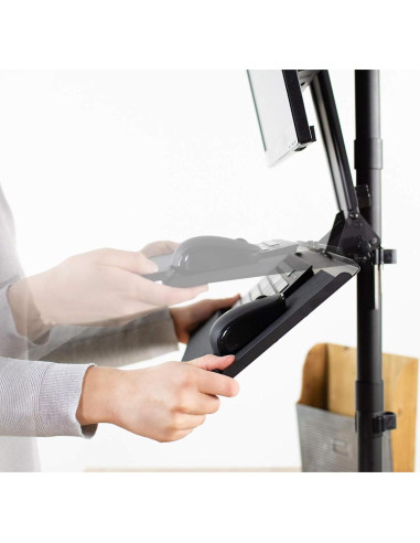 Bandeja para Teclado y Ratón VIVO MOUNT-KB02 Ajustable