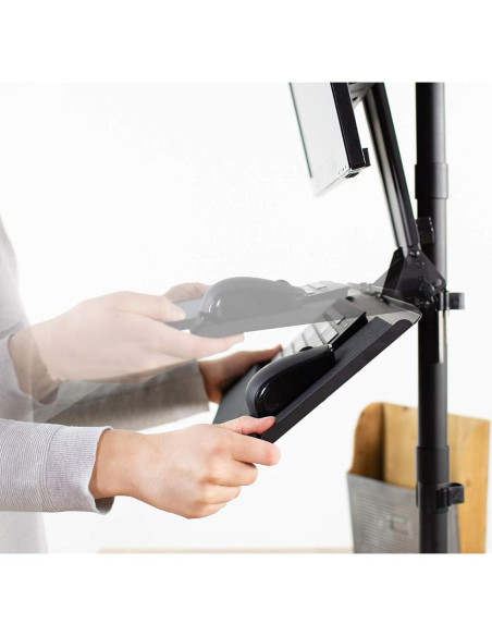 Bandeja para Teclado y Ratón VIVO MOUNT-KB02 Ajustable