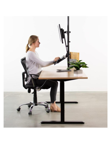 Bandeja para Teclado y Ratón VIVO MOUNT-KB02 Ajustable