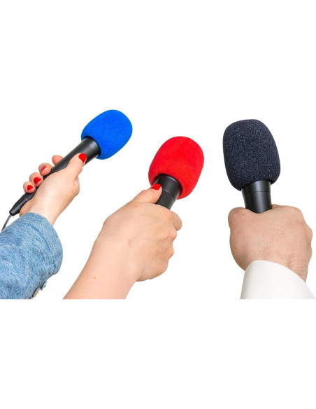 20 Fundas de Espuma para Micrófono Multicolor 0.99 cm