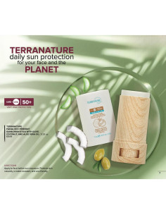 Protector Solar Facial en Barra TerraNature SPF 50+ 15 g 2