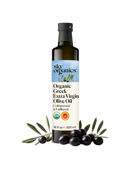 Aceite de Oliva Extra Virgen Orgánico Sky Organics 473 ml