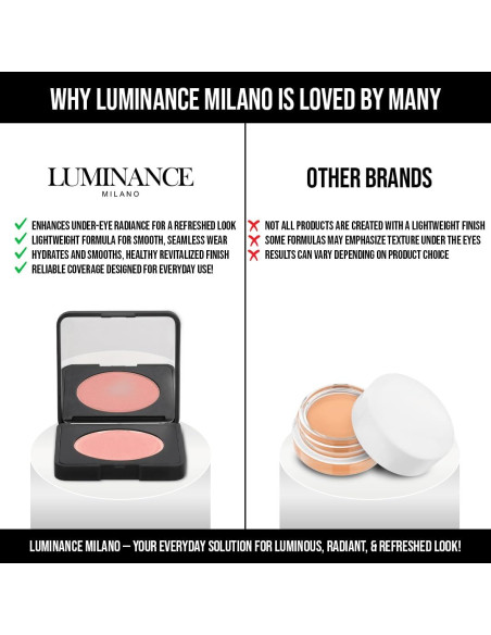 Corrector Iluminador Luminance Milano Rosa 8cm - Vegano Corrector Iluminador Luminance Milano Rosa 8cm - Vegano