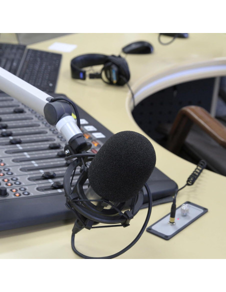 20 Fundas de Espuma para Micrófono Multicolor 0.99 cm