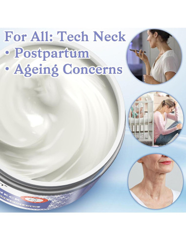 Crema Reafirmante para el Cuello Watofun - Antiarrugas con Retinol